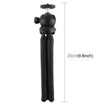 ขาตั้งกล้องขนาดเล็ก PULUZ Mini Octopus แบบยืดหยุ่นพร้อมหัวบอลสำหรับกล้อง SLR, GoPro, โทรศัพท์มือถือ, ขนาด: 25cmx4.5cm, ขาตั้ง 25 ซม.