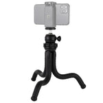 ขาตั้งกล้องขนาดเล็ก PULUZ Mini Octopus แบบยืดหยุ่นพร้อมหัวบอลสำหรับกล้อง SLR, GoPro, โทรศัพท์มือถือ, ขนาด:30cmx5cm, ขาตั้ง 30 ซม.