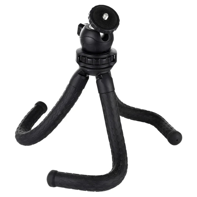 ขาตั้งกล้องขนาดเล็ก PULUZ Mini Octopus แบบยืดหยุ่นพร้อมหัวบอลสำหรับกล้อง SLR, GoPro, โทรศัพท์มือถือ, ขนาด:30cmx5cm, ขาตั้ง 30 ซม.