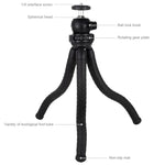 ขาตั้งกล้องขนาดเล็ก PULUZ Mini Octopus แบบยืดหยุ่นพร้อมหัวบอลสำหรับกล้อง SLR, GoPro, โทรศัพท์มือถือ, ขนาด:30cmx5cm, ขาตั้ง 30 ซม.