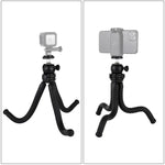ขาตั้งกล้องขนาดเล็ก PULUZ Mini Octopus แบบยืดหยุ่นพร้อมหัวบอลสำหรับกล้อง SLR, GoPro, โทรศัพท์มือถือ, ขนาด:30cmx5cm, ขาตั้ง 30 ซม.