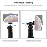 ขาตั้งกล้องขนาดเล็ก PULUZ Mini Octopus แบบยืดหยุ่นพร้อมหัวบอลสำหรับกล้อง SLR, GoPro, โทรศัพท์มือถือ, ขนาด:30cmx5cm, ขาตั้ง 30 ซม.