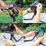 ขาตั้งกล้องขนาดเล็ก PULUZ Mini Octopus แบบยืดหยุ่นพร้อมหัวบอลสำหรับกล้อง SLR, GoPro, โทรศัพท์มือถือ, ขนาด:30cmx5cm, ขาตั้ง 30 ซม.