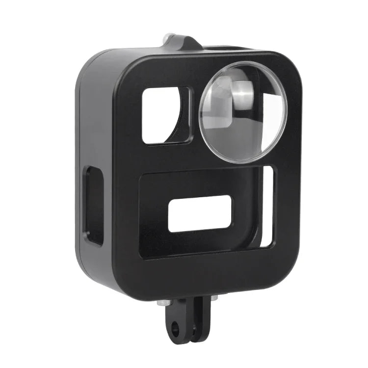 โครงป้องกันอลูมิเนียม CNC PULUZ สำหรับ GoPro Max, โครงอลูมิเนียม
