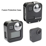 โครงป้องกันอลูมิเนียม CNC PULUZ สำหรับ GoPro Max, โครงอลูมิเนียม