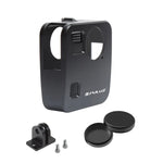 โครงป้องกันอลูมิเนียม CNC PULUZ สำหรับ GoPro Fusion พร้อมฐานยึดและฝาครอบเลนส์, สำหรับ GoPro Fusion