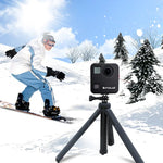โครงป้องกันอลูมิเนียม CNC PULUZ สำหรับ GoPro Fusion พร้อมฐานยึดและฝาครอบเลนส์, สำหรับ GoPro Fusion