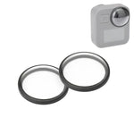 ฝาครอบเลนส์อะคริลิก PULUZ 2 ชิ้น สำหรับ GoPro Max, ฝาครอบเลนส์