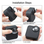 ฝาครอบเลนส์อะคริลิก PULUZ 2 ชิ้น สำหรับ GoPro Max, ฝาครอบเลนส์