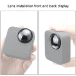 ฝาครอบเลนส์อะคริลิก PULUZ 2 ชิ้น สำหรับ GoPro Max, ฝาครอบเลนส์