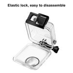 เคสกันน้ำลึก 45 เมตร PULUZ สำหรับ GoPro MAX พร้อมตัวยึดพื้นฐานและสกรู, เคสกันน้ำ