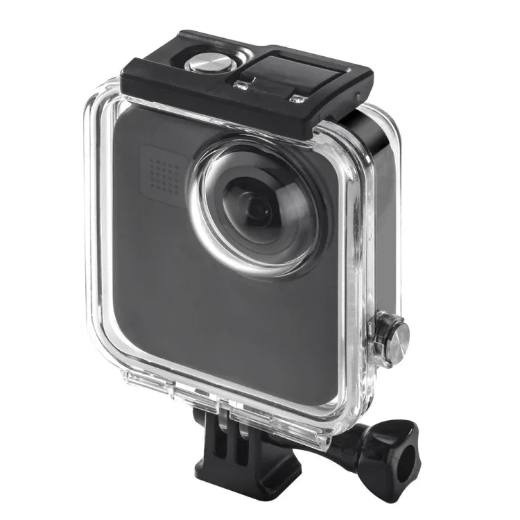 เคสกันน้ำลึก 45 เมตร PULUZ สำหรับ GoPro MAX พร้อมตัวยึดพื้นฐานและสกรู, เคสกันน้ำ