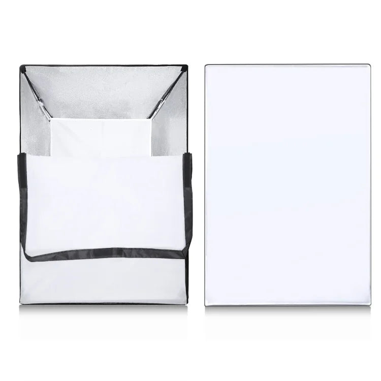 PULUZ ตัวกระจายแสงแฟลชแบบสี่เหลี่ยมผืนผ้าติดตั้ง Bowens ขนาด 60 x 90 ซม.