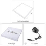 PULUZ 1000LM LED แผ่นไฟอะคริลิกไม่มีแสงเงาแบบไม่ลดแสง พร้อมสวิตช์ สำหรับกล่องสตูดิโอถ่ายภาพขนาด 40 ซม., ไฟ(US), ไฟ(UK), ไฟ(EU)