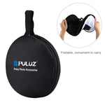 PULUZ Softbox แบบกลม 45 ซม. สำหรับแฟลช SpeedLite ถ่ายมาโครและภาพบุคคล แบบพับได้, 45 ซม. แบบกลม