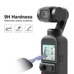 ฟิล์มกระจกนิรภัย 9H 2.5D HD ปกป้องเลนส์ + ฟิล์มหน้าจอสำหรับ DJI OSMO Pocket 2, สำหรับ DJI OSMO Pocket 2