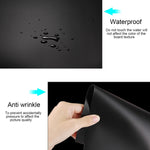 PULUZ Photography Background PVC Paper Kits for Studio Tent Box, Size: 156cm x 80cm, Backdrop 80cm (Black), Backdrop 80cm(Orange), Backdrop 80cm(White)
