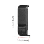ฝาครอบช่องแบตเตอรี่ด้านข้างพลาสติก POM PULUZ สำหรับ GoPro HERO13 Black /12 Black /11 Black /10 Black /9 Black, ฝาครอบด้านพลาสติก POM