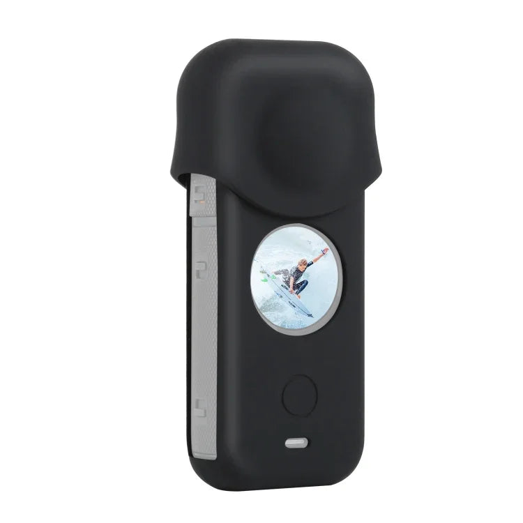 PULUZ เคสซิลิโคนกันฝุ่นเต็มตัวสำหรับ Insta360 ONE X2, เคสสำหรับ Insta360 ONE X2