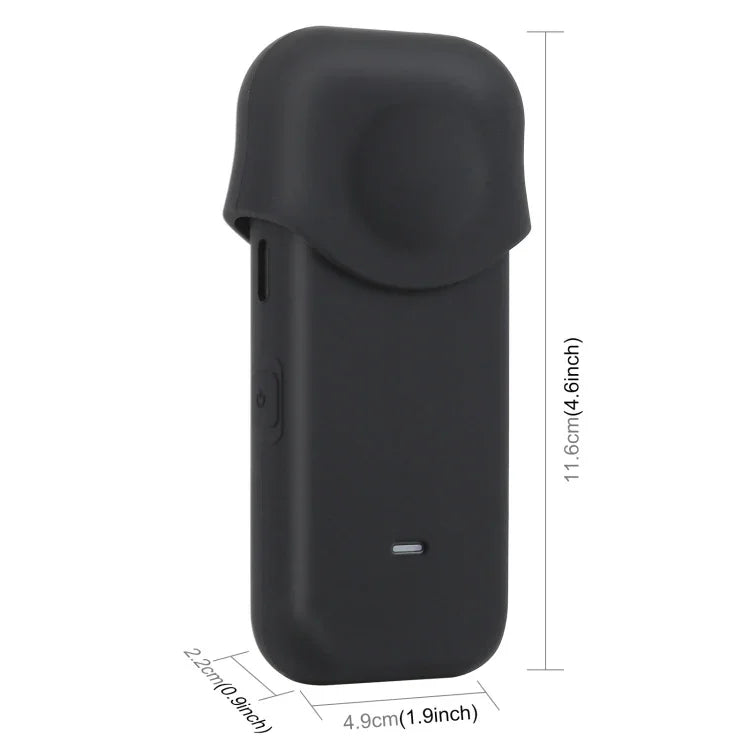 PULUZ เคสซิลิโคนกันฝุ่นเต็มตัวสำหรับ Insta360 ONE X2, เคสสำหรับ Insta360 ONE X2