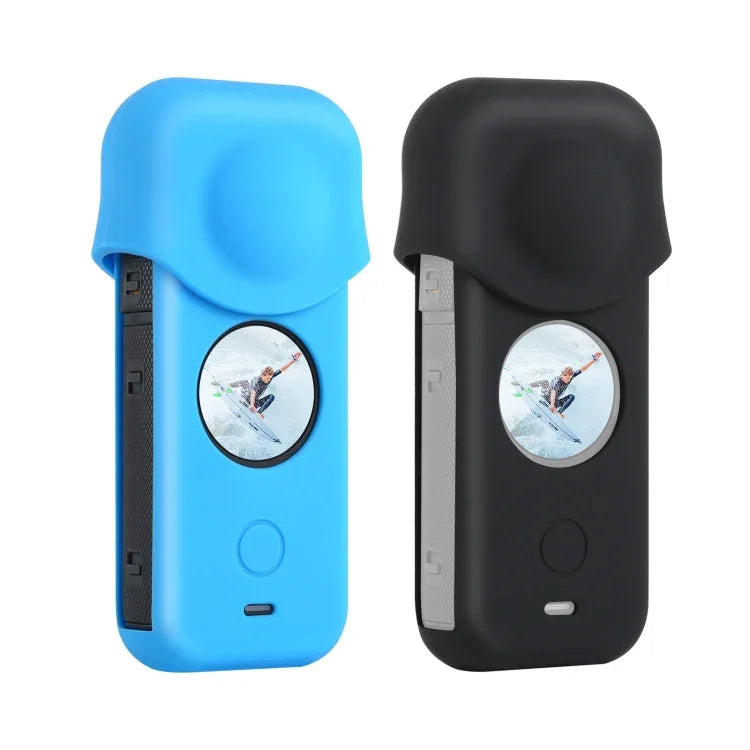 PULUZ เคสซิลิโคนกันฝุ่นเต็มตัวสำหรับ Insta360 ONE X2, เคสสำหรับ Insta360 ONE X2