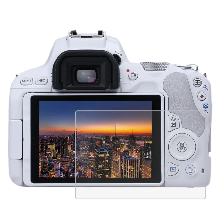 PULUZ 2.5D 9H Tempered Glass Film for Canon EOS 200D / 200D II, Compatible with Canon KISS X9 / EOS Rebel SL2, Panasonic S1H, For Canon 200D