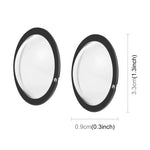 PULUZ ฝาครอบป้องกันเลนส์ PC สำหรับ Insta360 One X2, ฝาครอบเลนส์สำหรับ Insta360 ONE X2