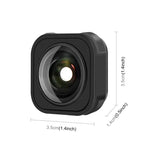 PULUZ เลนส์ม็อดมุมกว้าง Max สำหรับ GoPro Hero13 Black / Hero12 Black / Hero11 Black / HERO10 Black / HERO9 Black, สำหรับ GoPro Hero13 Black / Hero12 Black