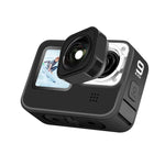 PULUZ เลนส์ม็อดมุมกว้าง Max สำหรับ GoPro Hero13 Black / Hero12 Black / Hero11 Black / HERO10 Black / HERO9 Black, สำหรับ GoPro Hero13 Black / Hero12 Black