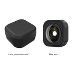 PULUZ เลนส์ม็อดมุมกว้าง Max สำหรับ GoPro Hero13 Black / Hero12 Black / Hero11 Black / HERO10 Black / HERO9 Black, สำหรับ GoPro Hero13 Black / Hero12 Black