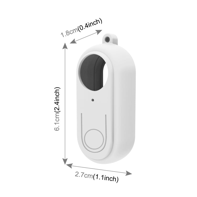 PULUZ เคสซิลิโคนป้องกันพร้อมฝาครอบเลนส์สำหรับ Insta360 GO 2, สำหรับ Insta360 GO 2