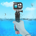 PULUZ ที่จับโฟมลอยน้ำพร้อมสายรัดและฐานปลดเร็วสำหรับ GoPro, Insta360, DJI และกล้องแอคชั่นอื่นๆ, ที่จับโฟมลอยน้ำ