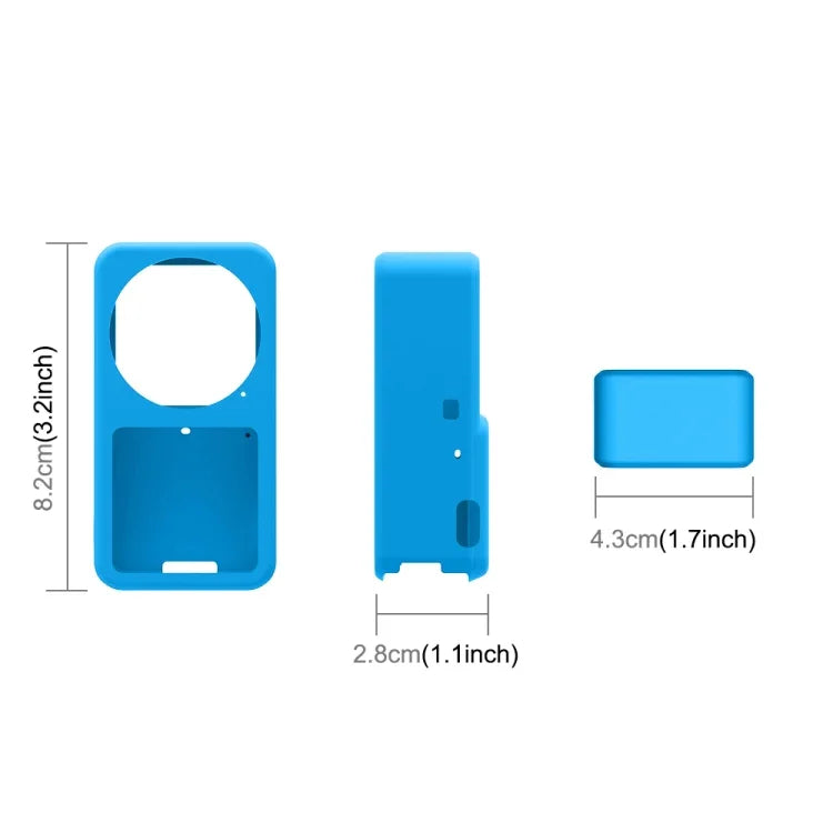 เคสซิลิโคนกันกระแทก PULUZ สำหรับ DJI Action 2, สำหรับ DJI Action 2