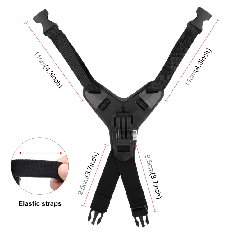 ขาติดตั้งสายรัดคางหมวกกันน็อค PULUZ สำหรับ GoPro, DJI Osmo Action และกล้องแอคชันอื่นๆ, สายรัดคางหมวกกันน็อค (สีดำ), สายรัดคางหมวกกันน็อค (สีส้ม), สายรัดคางหมวกกันน็อค (สีน้ำเงิน)