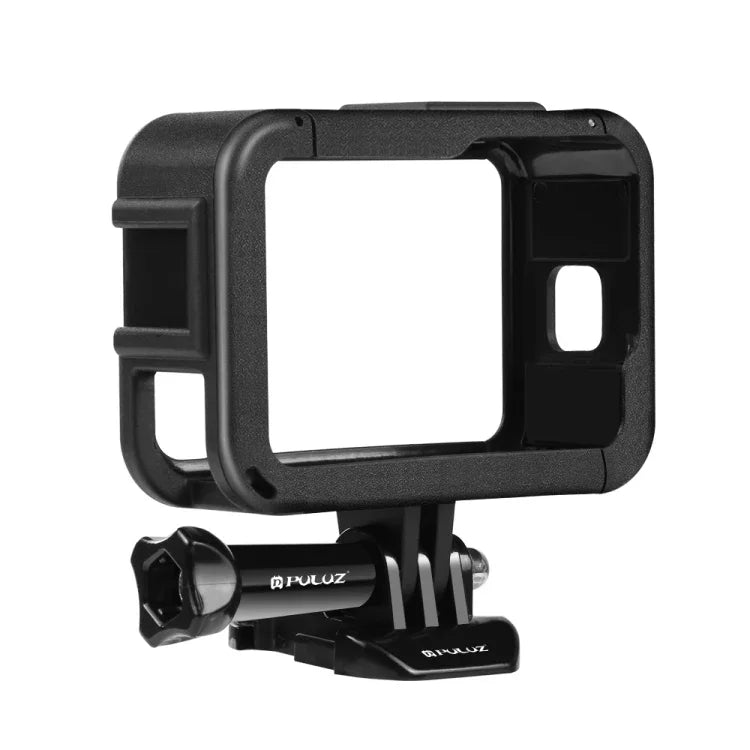 กรงขยายกรอบ PA พร้อมฝาครอบอินเทอร์เฟซด้านข้างสำหรับ GoPro HERO12 Black /11 Black /10 Black /9 Black, กรง PA พร้อมฝาครอบด้านข้าง