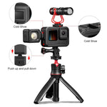 กรงขยายกรอบ PA พร้อมฝาครอบอินเทอร์เฟซด้านข้างสำหรับ GoPro HERO12 Black /11 Black /10 Black /9 Black, กรง PA พร้อมฝาครอบด้านข้าง