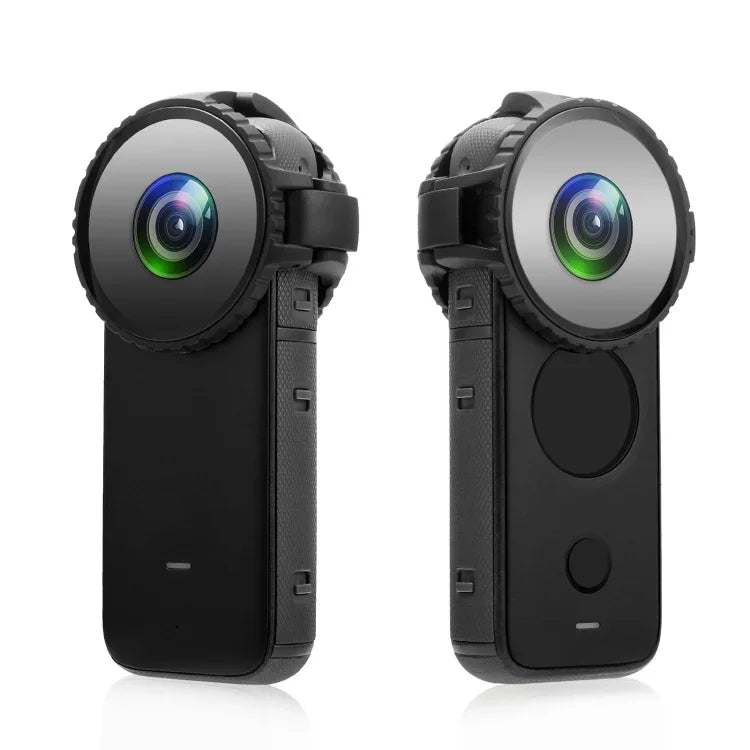 ฝาครอบกระจกป้องกันเลนส์อัพเกรด PULUZ สำหรับ Insta360 One X2, ฝาครอบกระจกป้องกันเลนส์สำหรับ Insta360 ONE X2
