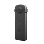 เคสซิลิโคนป้องกันพร้อมฝาครอบเลนส์สำหรับกล้องพาโนรามา Ricoh Theta SC2 360, เคสซิลิโคนสำหรับ Ricoh Theta SC2 (สีดำ)