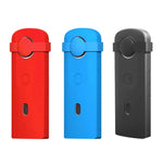 เคสซิลิโคนป้องกันพร้อมฝาครอบเลนส์สำหรับกล้องพาโนรามา Ricoh Theta SC2 360, เคสซิลิโคนสำหรับ Ricoh Theta SC2 (สีดำ)