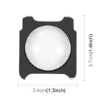 ฝาครอบป้องกันเลนส์ PC PULUZ สำหรับ Insta360 One R / RS / Sphere