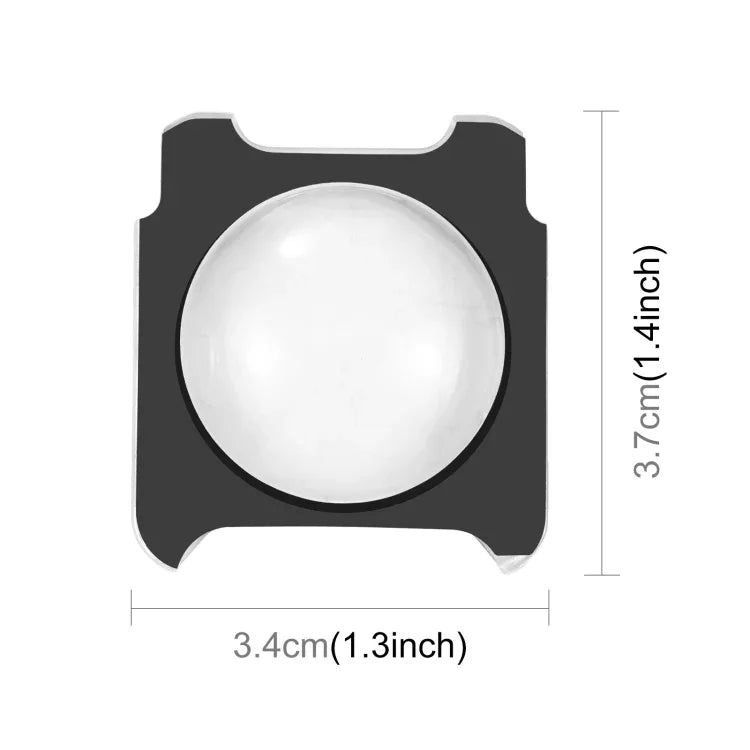 ฝาครอบป้องกันเลนส์ PC PULUZ สำหรับ Insta360 One R / RS / Sphere