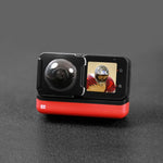 ฝาครอบป้องกันเลนส์ PC PULUZ สำหรับ Insta360 One R / RS / Sphere