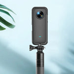 กรอบป้องกัน PC PULUZ สำหรับ Insta360 ONE X2 พร้อมอะแดปเตอร์และสกรู