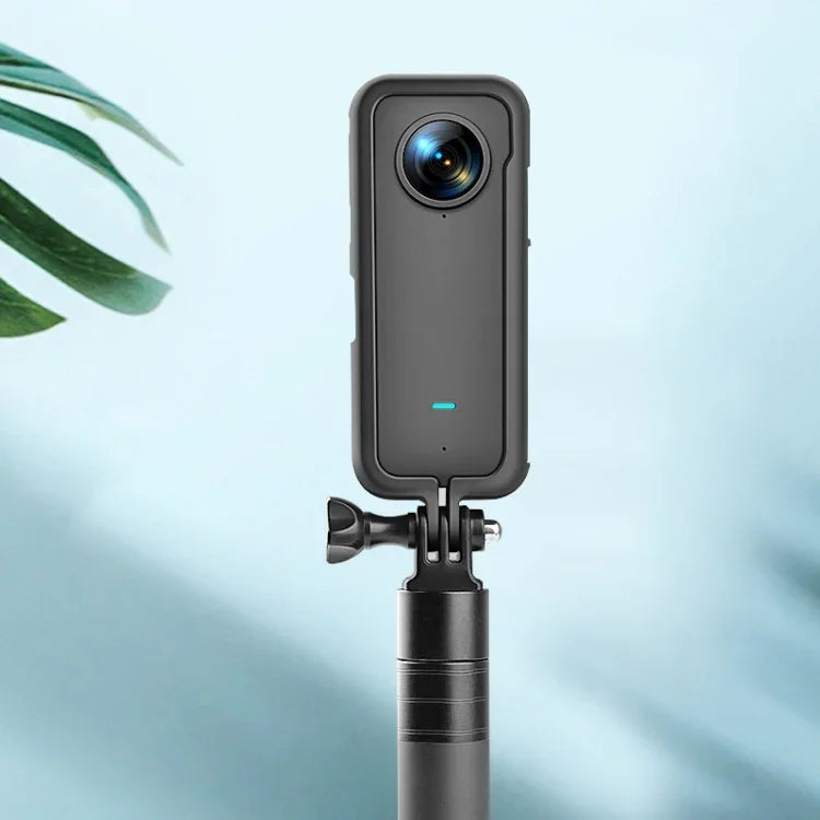 กรอบป้องกัน PC PULUZ สำหรับ Insta360 ONE X2 พร้อมอะแดปเตอร์และสกรู