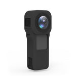 เคสซิลิโคน PULUZ พร้อมฝาปิดเลนส์สำหรับ Insta360 One RS รุ่น 1 นิ้ว 360, เคสซิลิโคน (สีดำ), เคสซิลิโคน (สีแดง)