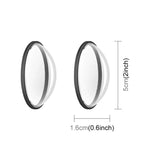 ฝาครอบป้องกันเลนส์ PC PULUZ สำหรับ Insta360 ONE RS รุ่น 1 นิ้ว 360, ที่ป้องกันเลนส์