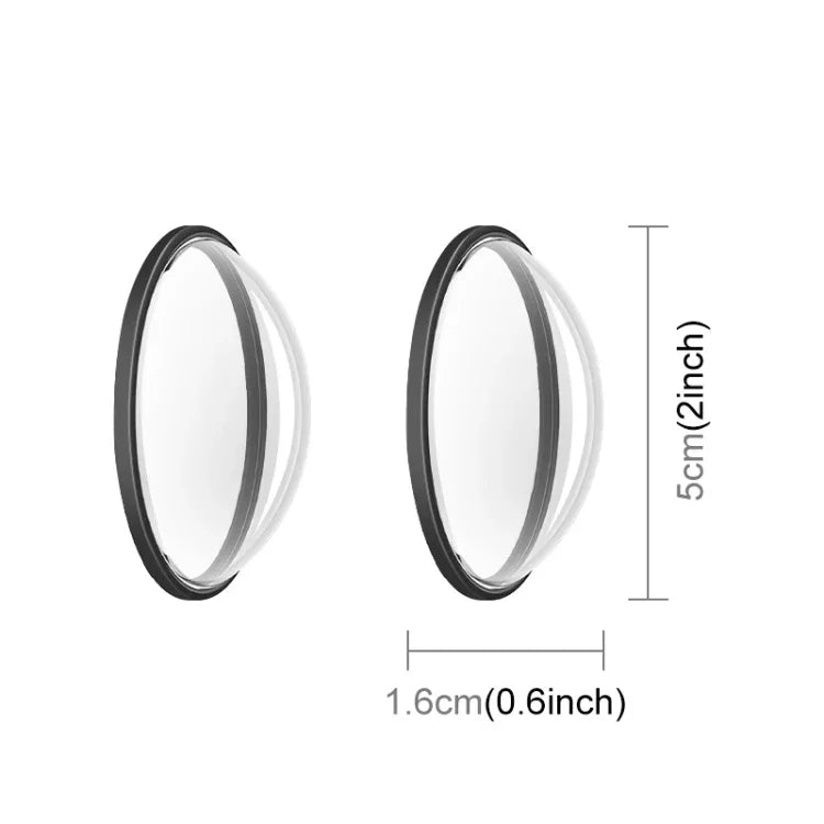 ฝาครอบป้องกันเลนส์ PC PULUZ สำหรับ Insta360 ONE RS รุ่น 1 นิ้ว 360, ที่ป้องกันเลนส์
