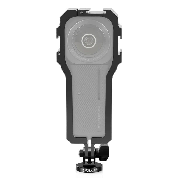 โครงกรงป้องกัน PULUZ พร้อม Cold Shoe สำหรับ Insta360 ONE RS รุ่น 1 นิ้ว 360, โครงกรงป้องกัน