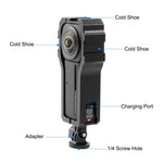 โครงกรงป้องกัน PULUZ พร้อม Cold Shoe สำหรับ Insta360 ONE RS รุ่น 1 นิ้ว 360, โครงกรงป้องกัน