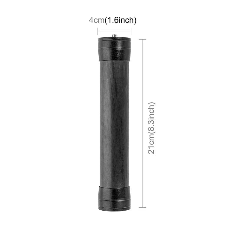 ไม้ต่อ Monopod คาร์บอนไฟเบอร์ PULUZ 21 ซม. สำหรับ DJI / MOZA / Feiyu V2 / Zhiyun G5 Gimbal, 21 ซม.